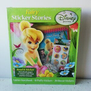 Vintage Disney Tinkerbell Fairy Sticker Stories